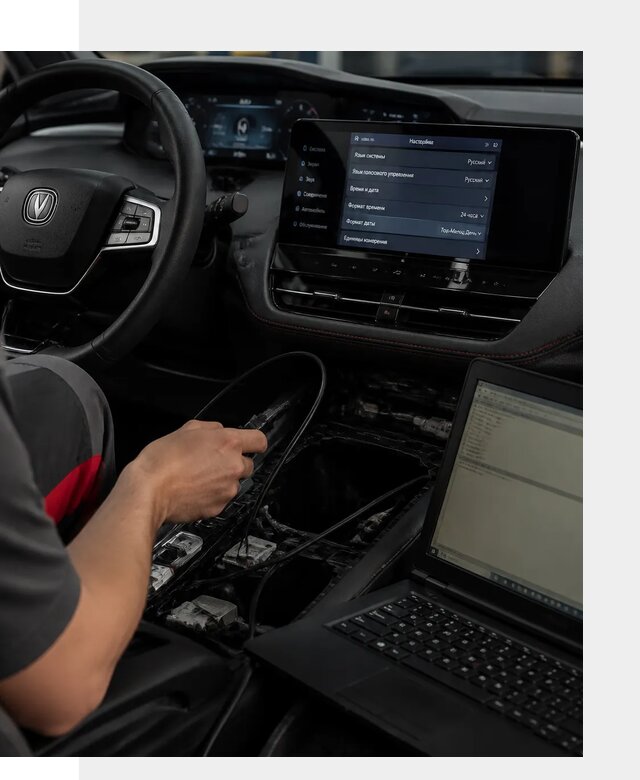 Русификация автомобиля Changan UNI-K под ключ в Артёме