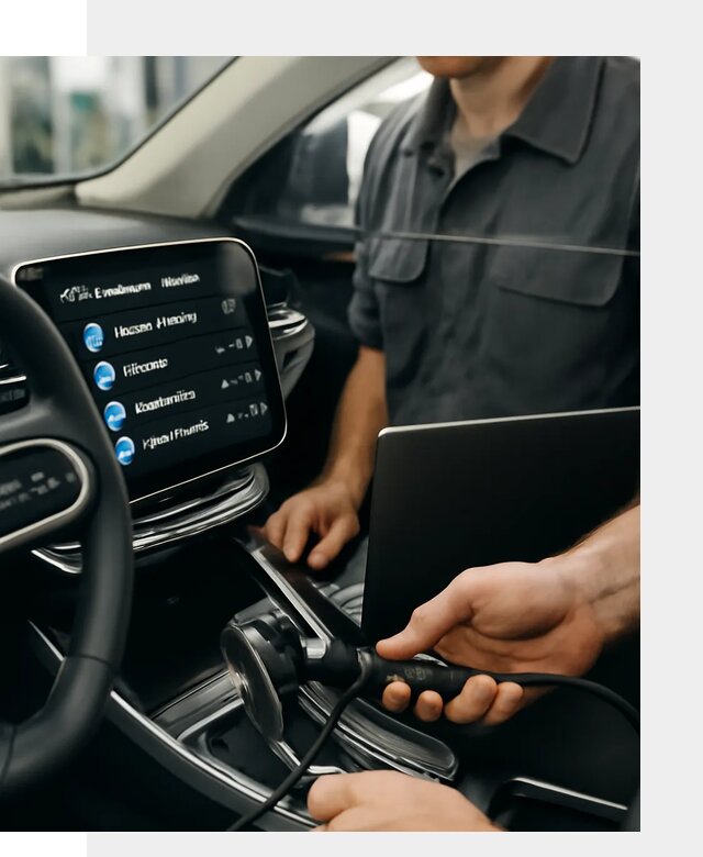Установка приложений Geely для мультимедиа автомобиля в Артёме