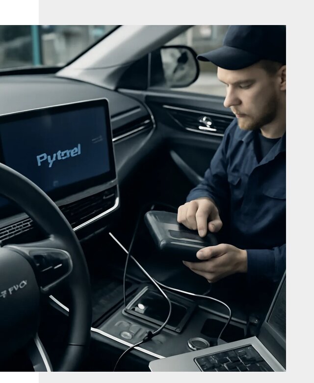Русификация автомобилей Jetour с адаптацией меню в Артёме