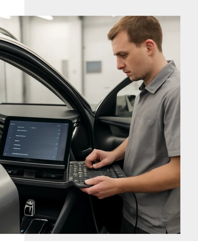 Русификация мультимедиа автомобилей Lynk Co в Артёме