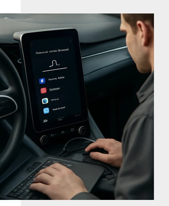 Установка приложений Lynk Co на автомобиль в Артёме